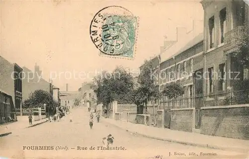 AK / Ansichtskarte Fourmies Rue de l`Industrie Fourmies