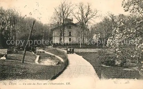 AK / Ansichtskarte Lyon_France Parc vers l`Observatoire Lyon France