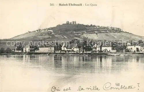 AK / Ansichtskarte Saint Thibault des Vignes Les Quais Saint Thibault des Vignes
