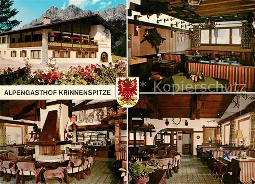 AK / Ansichtskarte Nesselwaengle_Tirol Alpengasthof Krinnenspitze Restaurant Nesselwaengle_Tirol