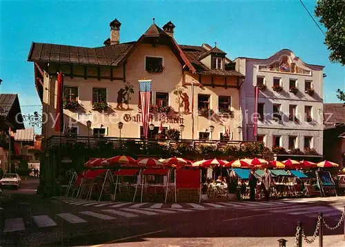 AK / Ansichtskarte St_Johann_Tirol Gasthof zum Baeren Terrasse St_Johann_Tirol