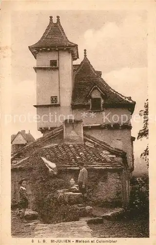 AK / Ansichtskarte Saint_Julien_Marseille Maison et Colombier Saint_Julien_Marseille