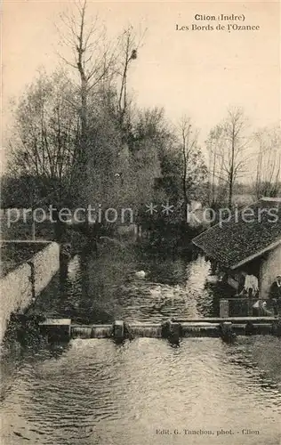 AK / Ansichtskarte Clion_Indre Les Bords de l Ozance Clion Indre