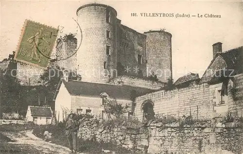 AK / Ansichtskarte Villentrois Le Chateau Villentrois