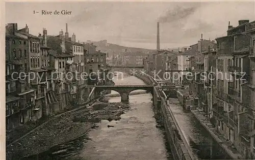 AK / Ansichtskarte Rive de Gier Vue partielle Rive de Gier