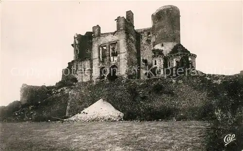 AK / Ansichtskarte Murols Ruines du Chateau Cote de la Chapelle Murols