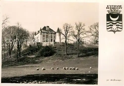AK / Ansichtskarte Saint Etienne de Baigorry Chateau d Echaux Saint Etienne de Baigorry