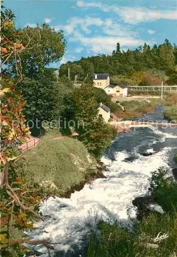 AK / Ansichtskarte Ploermel Pres lEtang au Duc Barrage sur l Yvel Ploermel