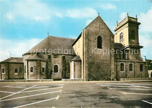 AK / Ansichtskarte Saint Gildas de Rhuys Eglise abbatiale Saint Gildas de Rhuys