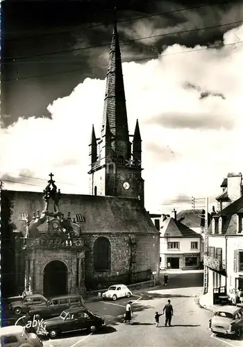 AK / Ansichtskarte Carnac_Morbihan Eglise Saint Cornely Carnac Morbihan