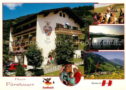 AK / Ansichtskarte Saalbach Hinterglemm Haus F?rstauer Saalbach Hinterglemm