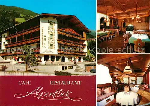 AK / Ansichtskarte Hippach Cafe Restaurant Alpenblick  Hippach