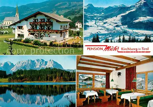 AK / Ansichtskarte Kirchberg_Tirol Pension Muhr  Kirchberg Tirol