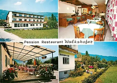 AK / Ansichtskarte Bodensdorf_Ossiacher_See Pension Restaurant Walkshofer  Bodensdorf_Ossiacher_See