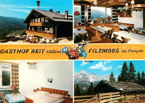 AK / Ansichtskarte Filzmoos Gasthof Reit  Filzmoos