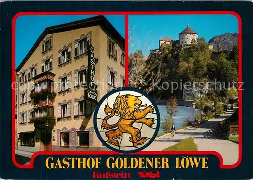 AK / Ansichtskarte Kufstein_Tirol Gasthof Goldener L?we  Kufstein_Tirol