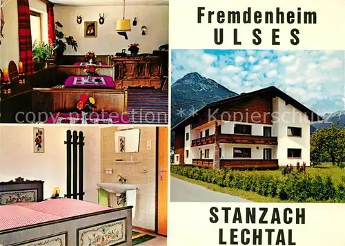 AK / Ansichtskarte Stanzach_Tirol Fremdenheim Ulses  Stanzach Tirol