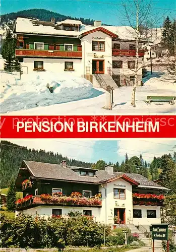 AK / Ansichtskarte St_Martin_Tennengebirge Pension Birkenheim St_Martin_Tennengebirge