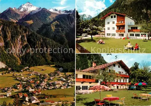 AK / Ansichtskarte Mayrhofen_Zillertal Fremdenheim Elfriede Panorama Zillertaler Alpen Mayrhofen_Zillertal