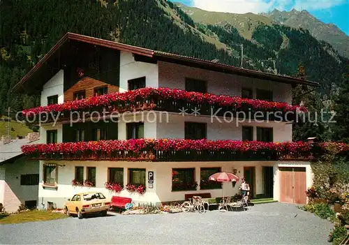 AK / Ansichtskarte Ischgl Haus Patteriol Gaestehaus Pension Ischgl