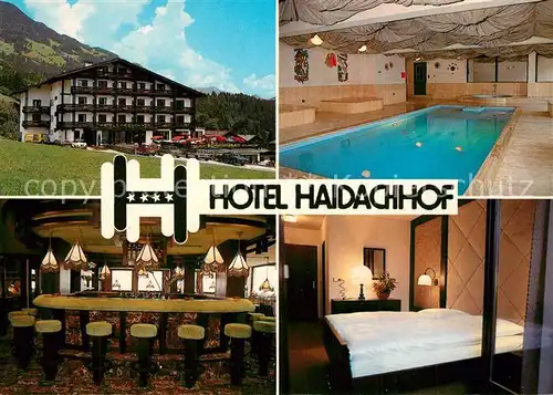 AK / Ansichtskarte Fuegen Hotel Haidachhof Bar Fremdenzimmer Hallenbad Fuegen
