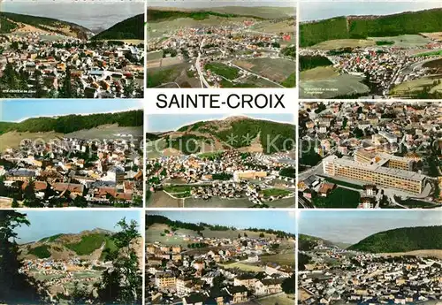 AK / Ansichtskarte Sainte Croix_Bourg en Bresse Vues aerienne Sainte Croix