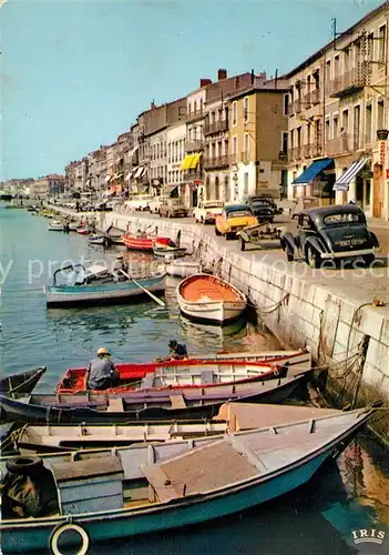 AK / Ansichtskarte Sete_Cette Les Quais 