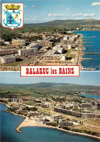 AK / Ansichtskarte Balaruc les Bains Vues aeriennes de la station thermale et estivale Balaruc les Bains