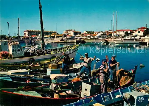 AK / Ansichtskarte Valras Plage Bateaux de peche Valras Plage