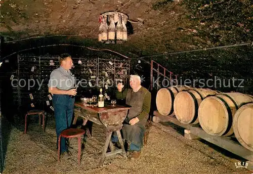 AK / Ansichtskarte Meursault Le Caveau de la maison Michelot Scene avant la degustation Meursault