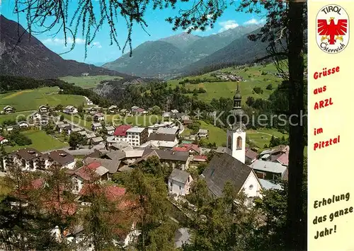 AK / Ansichtskarte Arzl_Pitztal Panorama Arzl Pitztal