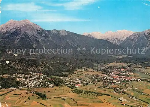 AK / Ansichtskarte Imst_Tirol Fliegeraufnahme mit Platteinspitze und Heiterwand Imst_Tirol