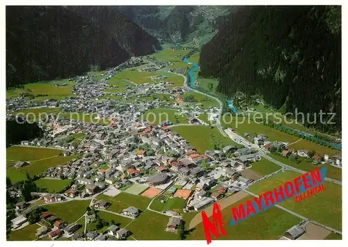 AK / Ansichtskarte Mayrhofen_Zillertal Fliegeraufnahme Mayrhofen_Zillertal