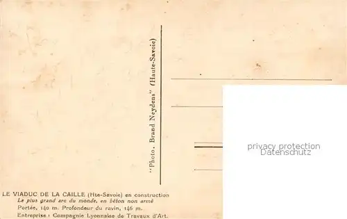 AK / Ansichtskarte Caille Le Viaduc de la Caille Caille