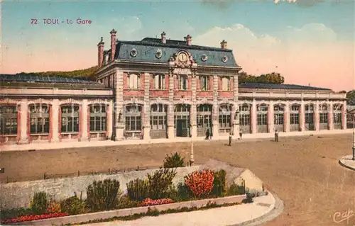 AK / Ansichtskarte Toul_Meurthe et Moselle_Lothringen La Gare Toul_Meurthe et Moselle