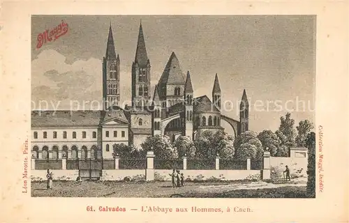 AK / Ansichtskarte Caen Abbaye aux Hommes Caen