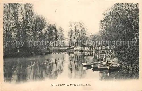 AK / Ansichtskarte Caen Ecole de natation Caen
