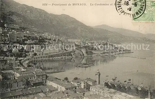 AK / Ansichtskarte Monaco La Condamine et Monte Carlo Monaco