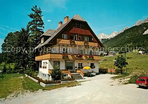AK / Ansichtskarte Ramsau_Dachstein_Steiermark Pension Resi Pilz Ramsau_Dachstein