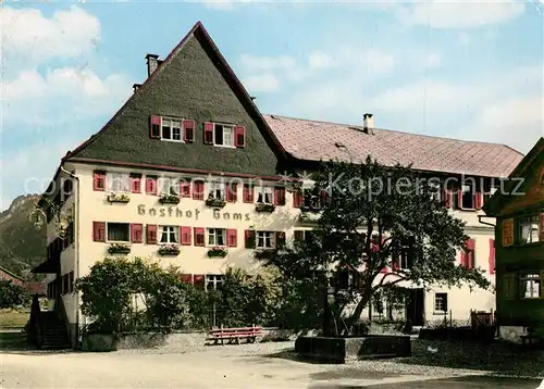 AK / Ansichtskarte Bezau_Vorarlberg Gasthof Gams Bezau Vorarlberg