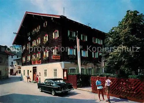 AK / Ansichtskarte Zell_See Gasthof Metzger Zell_See