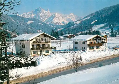 AK / Ansichtskarte Eben_Pongau Appartement Pension Haus Dachstein Eben Pongau