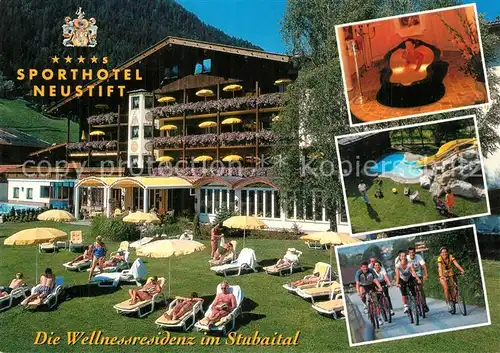 AK / Ansichtskarte Neustift_Stubaital_Tirol Sporthotel Neustift  Neustift_Stubaital_Tirol