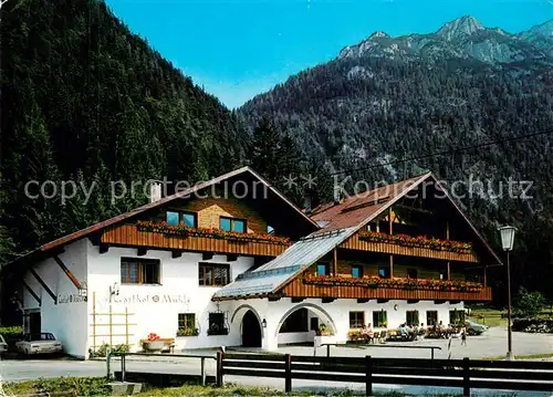 AK / Ansichtskarte Unterleutasch Gasthof M?hle Unterleutasch