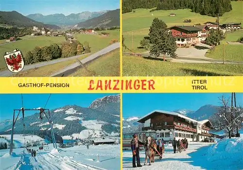 AK / Ansichtskarte Itter_Tirol Gasthof Pension Lanzinger Itter Tirol