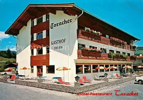 AK / Ansichtskarte Kirchberg_Tirol Hotel Restaurant Taxacher Kirchberg Tirol