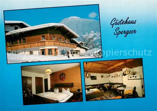 AK / Ansichtskarte Kaltenbach_Tirol G?stehaus Spergser  Kaltenbach Tirol