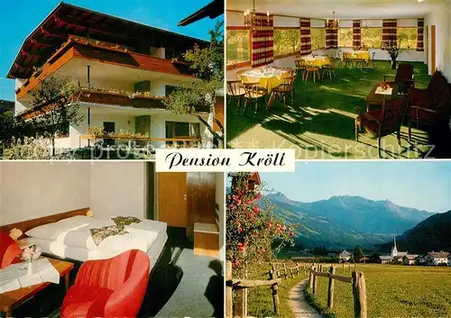 AK / Ansichtskarte Stumm_Zillertal Pension Kr?ll Stumm_Zillertal