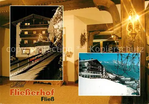 AK / Ansichtskarte Fliess Hotel Restaurant Fliesserhof  Fliess