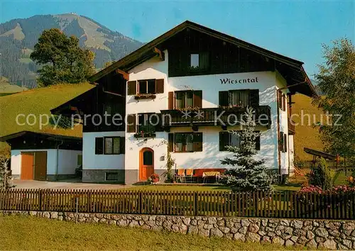 AK / Ansichtskarte Westendorf_Tirol Haus Wiesental Westendorf_Tirol